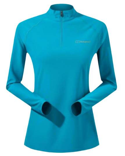 BERGHAUS
Womens 24/7 Half Zip Tech T-Shirt