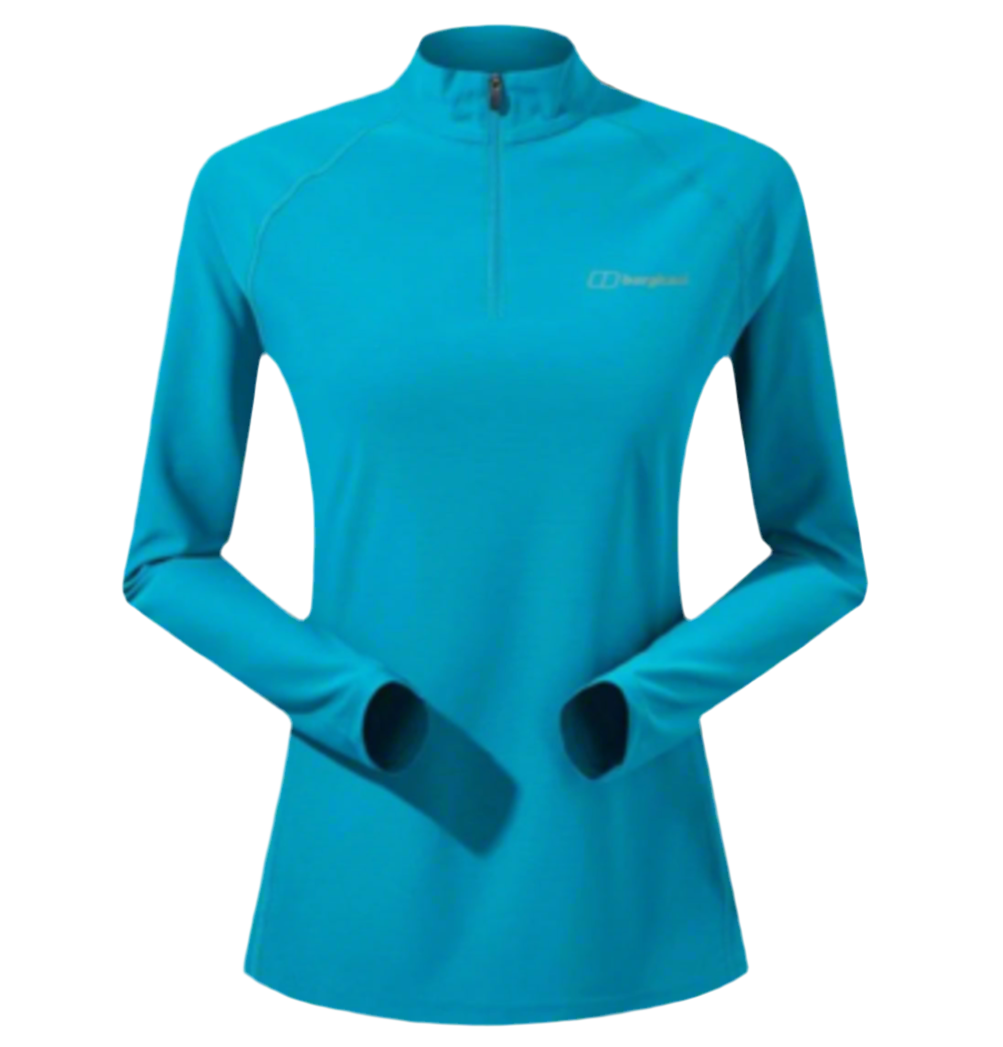 BERGHAUS
Womens 24/7 Half Zip Tech T-Shirt