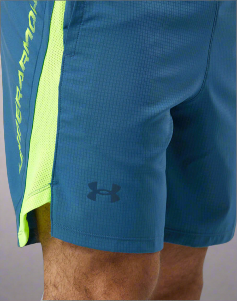 UNDER ARMOUR MENS LAUNCH 7 INCH GRAPHIC SHORTS