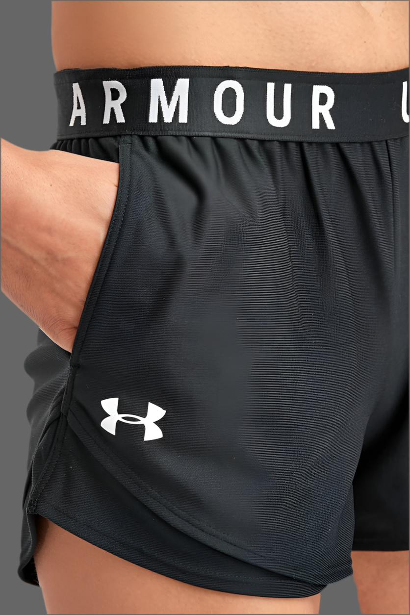 Under Armour Black Play Up 3.0 Shorts