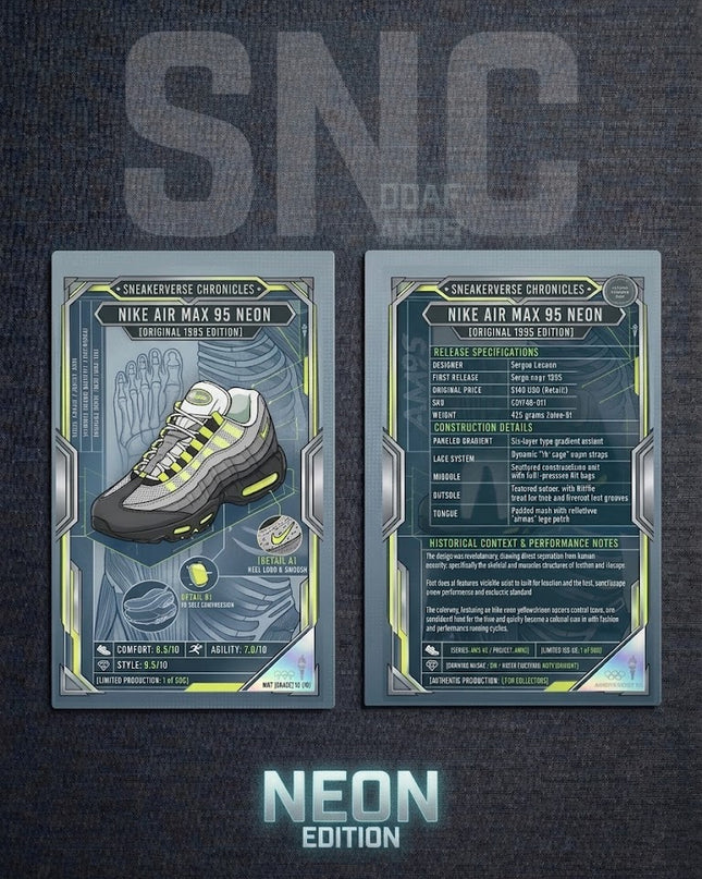 AirMax 95 Collector Card (OG Neon)