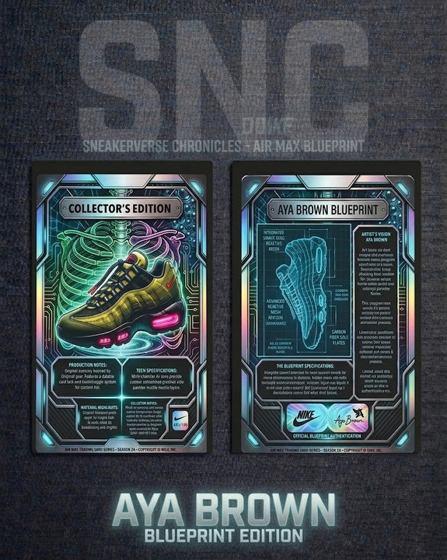 AirMax 95 Collector Card (Aya Brown)
