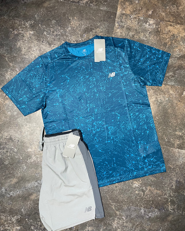 New Balance Summit T-shirt/Shorts Set