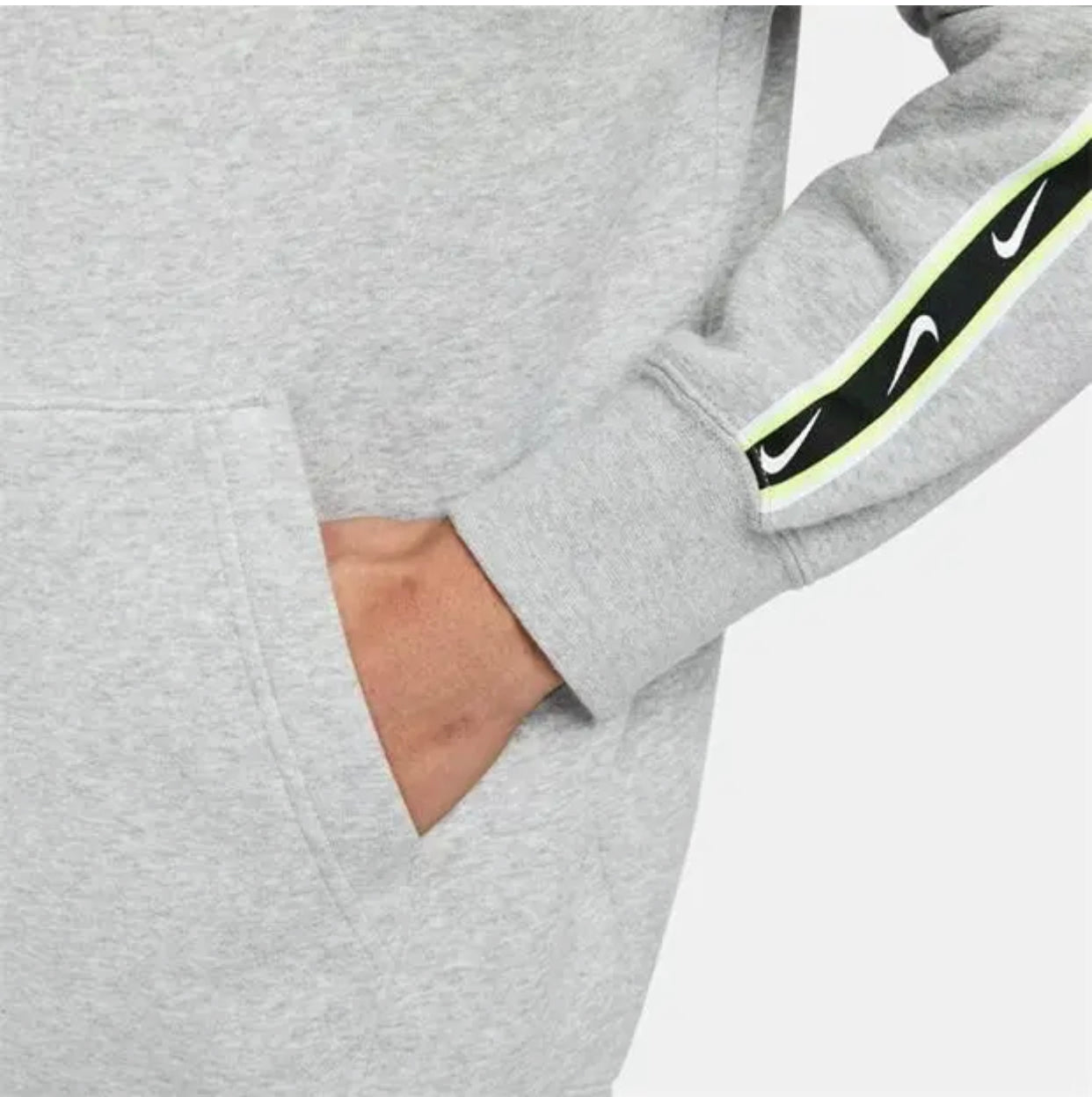 Nike Swoosh Repeat Logo Fleece Hoodie