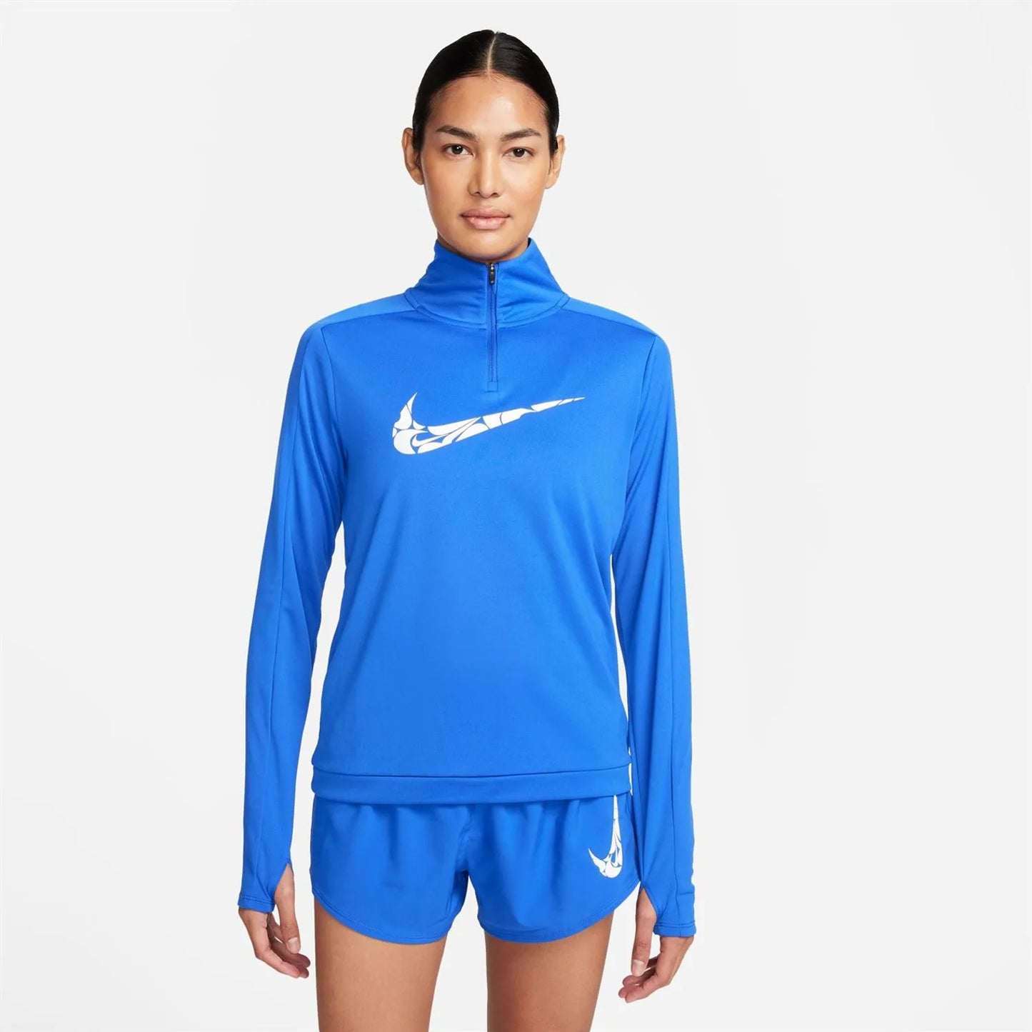 Nike Swoosh Dri Fit Zip Mid Layer