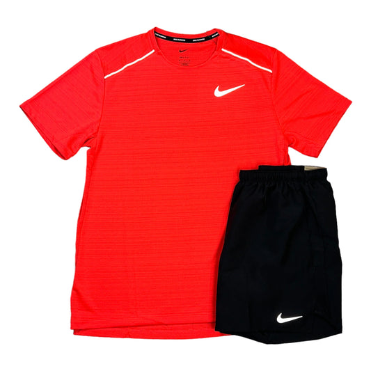 Nike Miler 1.0 Shorts & T-shirt Set