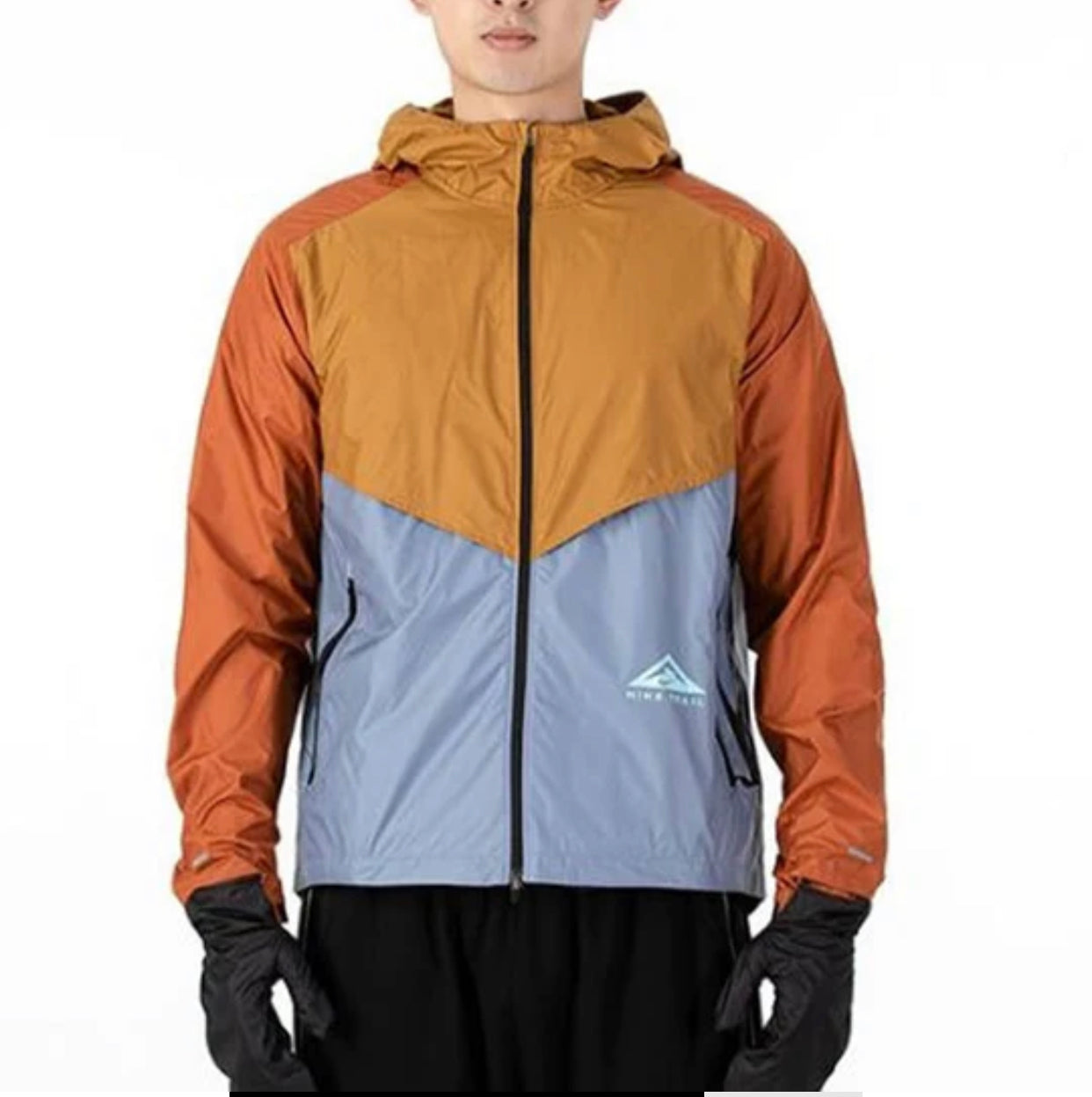 Nike Trail windbreaker jacket Mitts attached