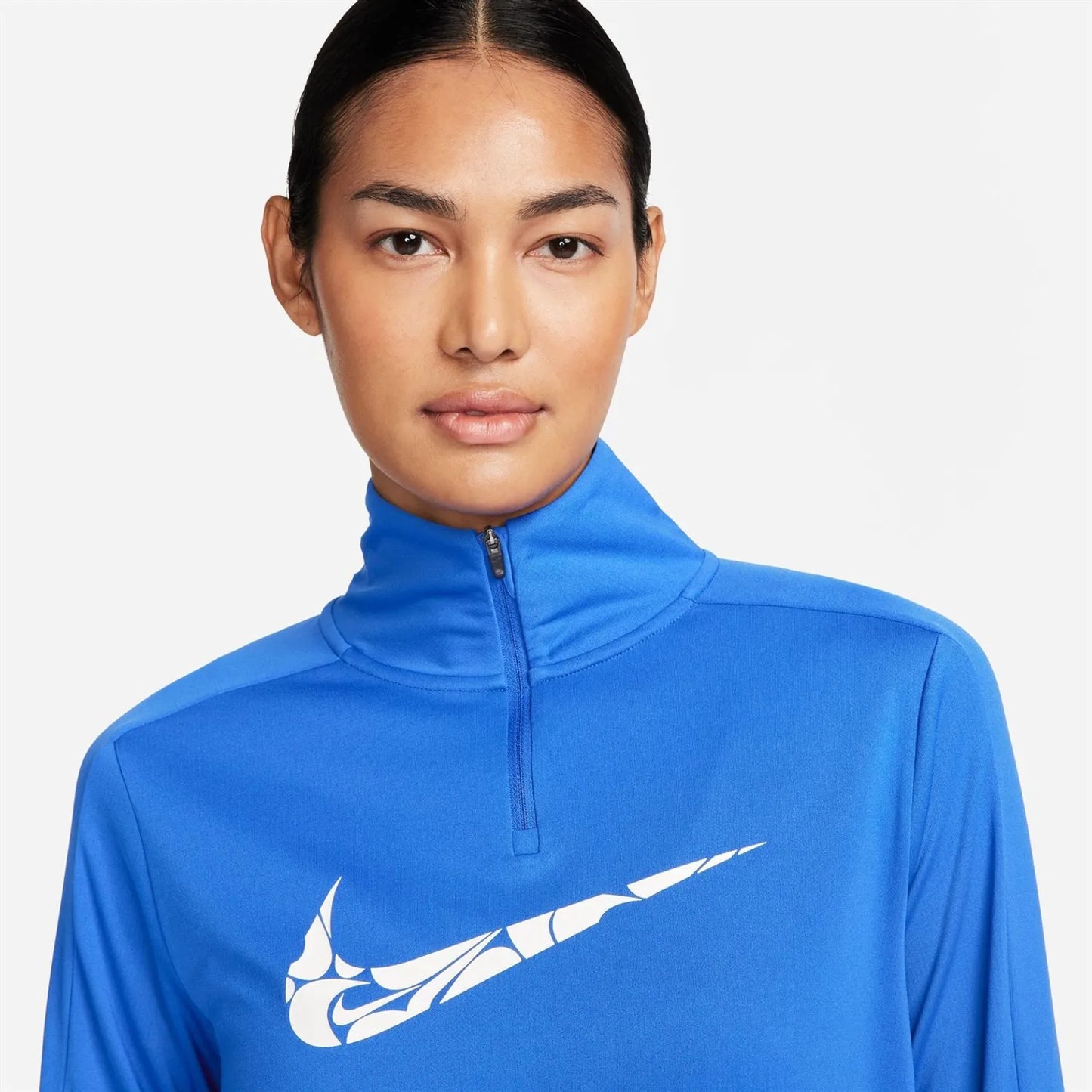 Nike Swoosh Dri Fit Zip Mid Layer