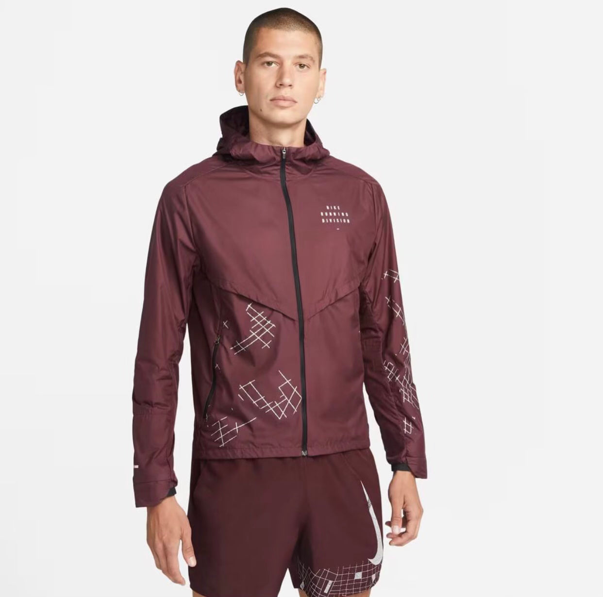 Nike division run jacket Reflective