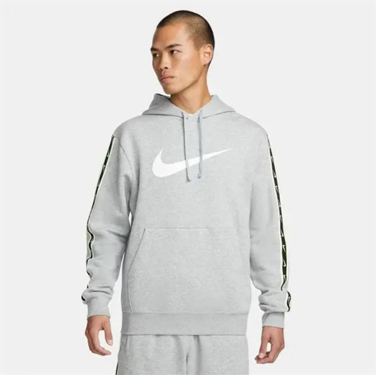 Nike Swoosh Repeat Logo Fleece Hoodie